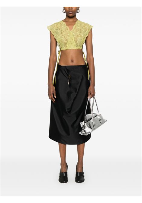 Cico gold lace top dries van noten - women DRIES VAN NOTEN | 2510107551478601